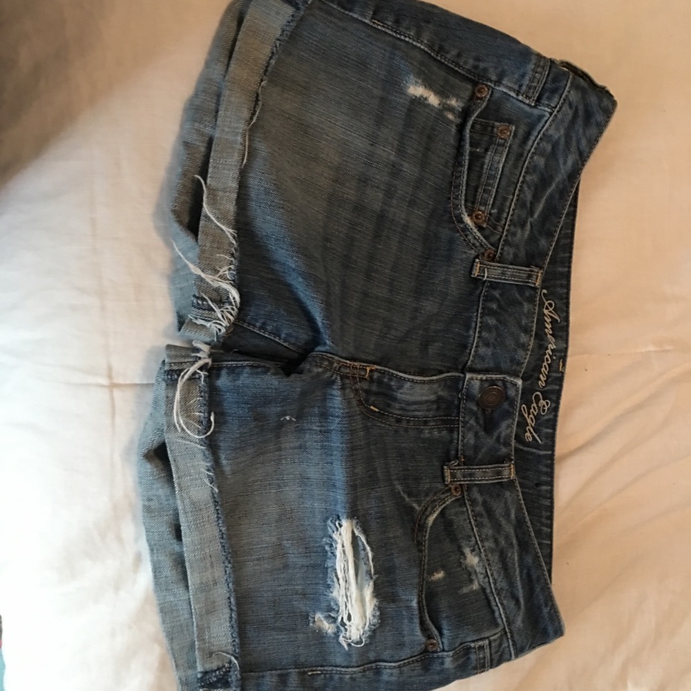 American eagle jean shorts size 6